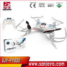 Quadcopter de mini drones de 6 axes 2.4G 4CH avec la lumière LED FY530